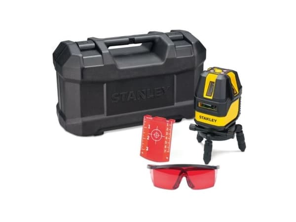 Stanley Multi-Line 4V1H krysslinjelaser rød