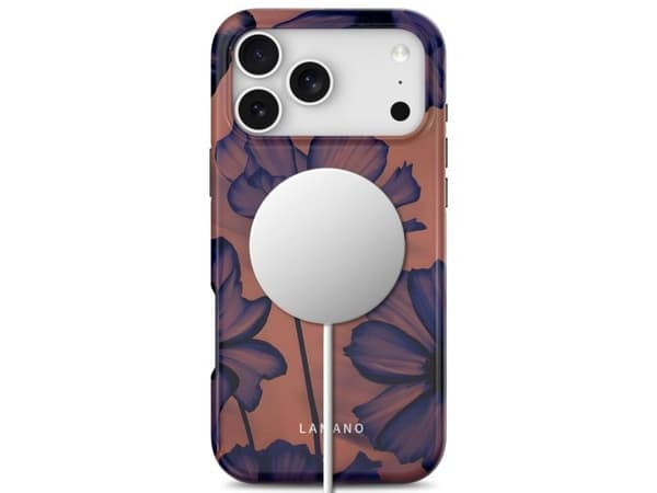 Tech-Protect Lamano MagSafe Case for iPhone 18 Pro Max / 17 Pro Max - Navy Blue/Brown