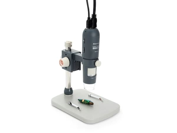 Celestron Microdirect 1080p, Digitalt mikroskop, Grå, 220x, 10x, LED, Vit