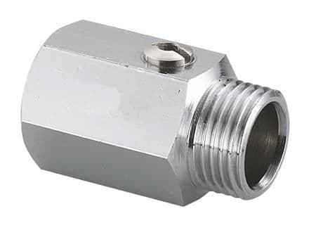 GUSTAVSBERG Securex forkromet kuglehane 1/2" muffe/nippel uden greb