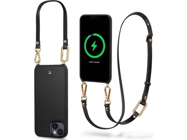 Spigen Classic Charm Mag, Skydd, Apple, iPhone 14 , iPhone 13, 15,5 cm (6.1"), Sort