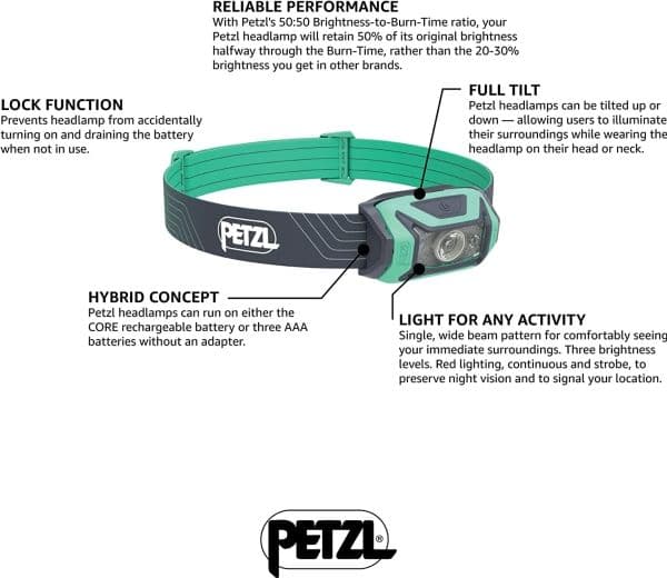 Petzl E061AA02 Tikka lamppu vihreä