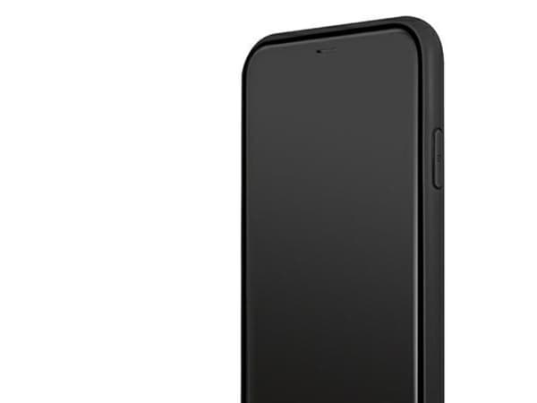 BMW lær Curve perforert deksel for iPhone 11 / Xr - rød