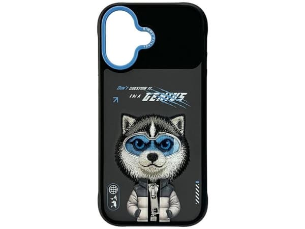 Nimmy Cool&amp;Cute 2.0 Wolf Case for iPhone 17 - Black