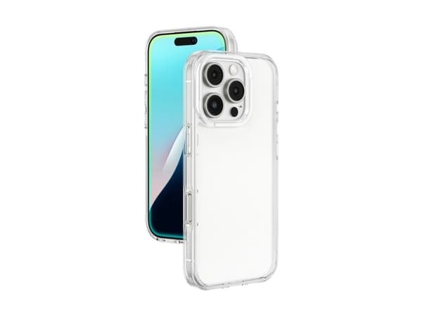 Amazingthing silikonfodral Minimal Case till iPhone 16 Pro - transparent