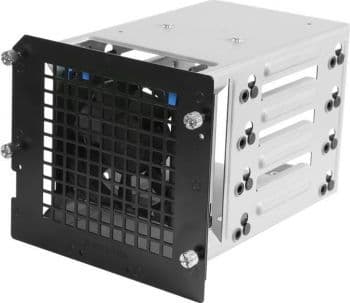 Chenbro 384-10502-2100A0, Full Tower, HDD-bur, Metall, Sort, Sølv, 3.5", 80 mm