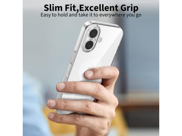 Tech-Protect FlexAir-fodral för iPhone 17 - transparent