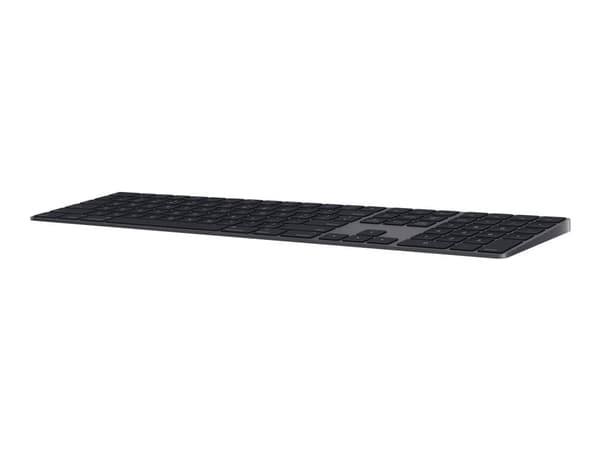 Apple Magic Keyboard with Numeric Keypad - Tangentbord - trådlös - Bluetooth - QWERTY - dansk - rymdgrå