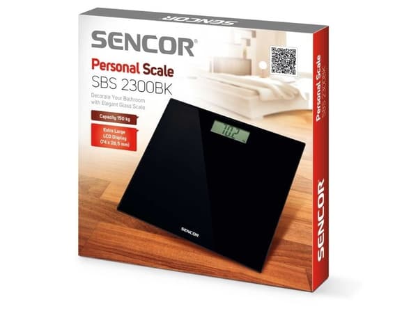 Sencor badrumsvåg SBS 2300BK