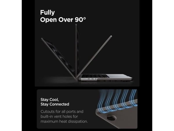 Spigen Air Skin, Rund (shell case), 35,6 cm (14")