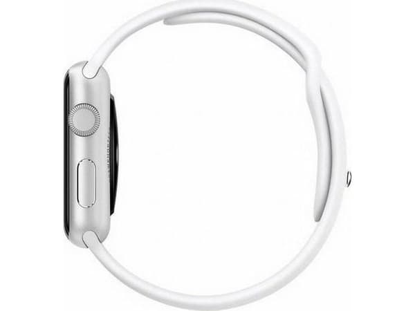 Mercury silikonrem til Apple Watch 44 mm hvit