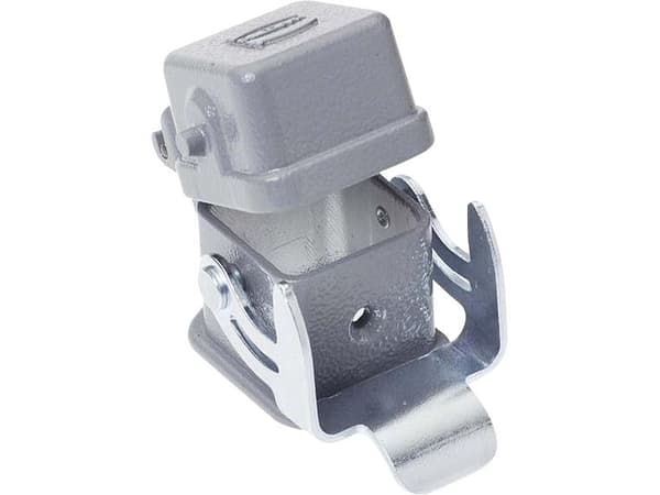 HARTING chassihus HAN 3 A med lock, metall, 1 låsbygel