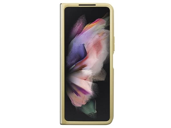 Guess glitter Script-skal för Samsung Galaxy Z Fold 5 - guld