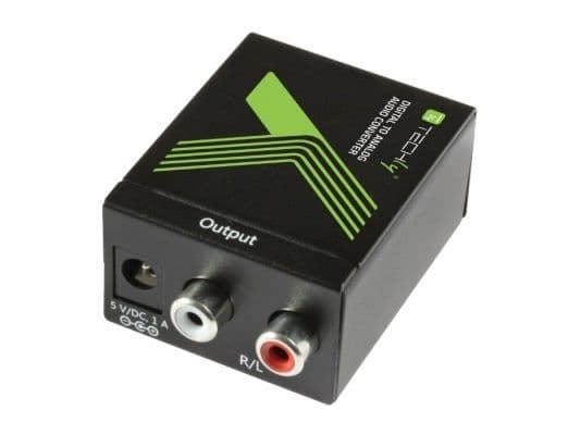 Techly IDATA SPDIF-3, Multiconnection, RCA, Sort