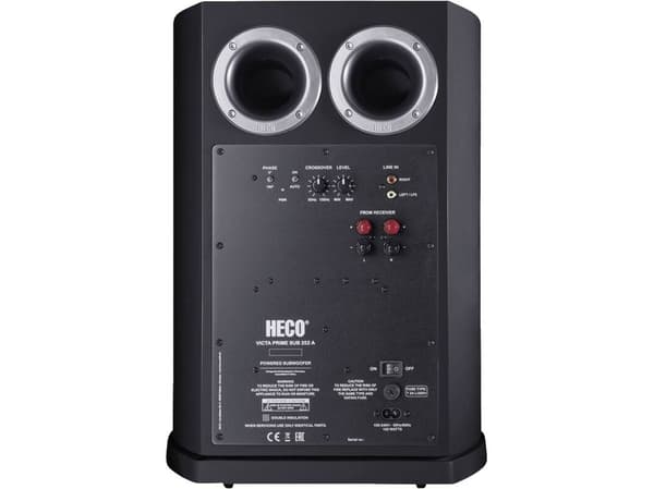 Heco SUBWOOFER VICTA ELITE SUB 252A BLACK Kolonn