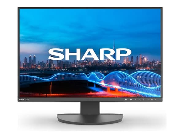 Sharp MultiSync EA241W, 61 cm (24"), 1920 x 1200 pikseliä, Full HD, LCD, 5 ms, musta