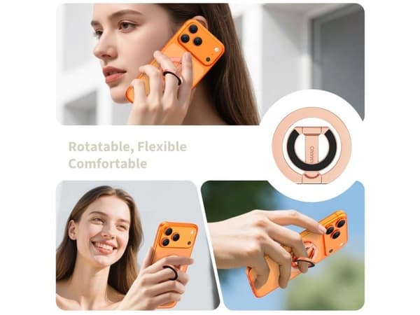 Tech-Protect MMR400 magnetisk ring til telefon - Roségold