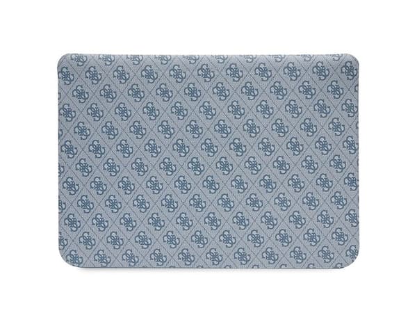 Guess 4G tryckta ränder laptopfodral 14" - blå