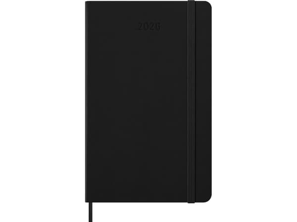 Classic Hard 12M Weekly Vertical Large Black 2026