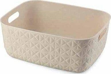 Curver CURVER BASKET M BEIGE SOFTEX 12.5L