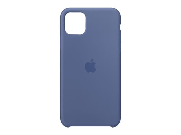 Apple - Skydd för mobiltelefon - silikon - linneblått - för iPhone 11 Pro Max
