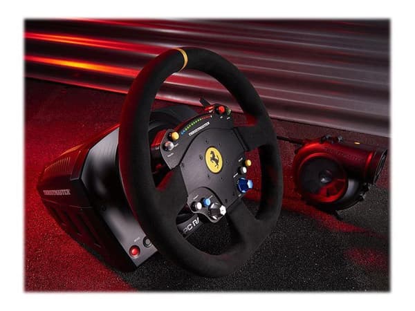 ThrustMaster TS-PC Racer - Ferrari 488 Challenge Edition - hjul - kabelansluten - för PC