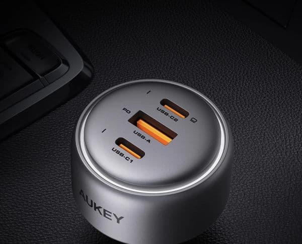 AUKEY CC-P3, Automatisk, Cigartenner/lighter, Sort