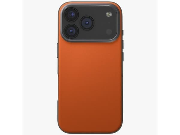 Uniq Lyden DS-deksel til iPhone 17 Pro Magclick-lading - oransje-grå