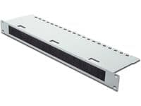 Digitus DN-19 ORG-3U - Rackpanel för kabelhantering - ljusgrå, RAL 7035 - 1U - 19"