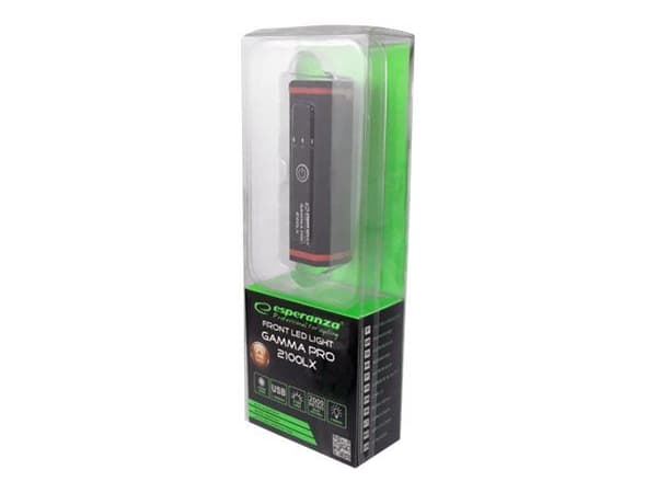Esperanza GAMMA PRO - Sykkelfrontlykt - LED (Cree) - 5-modus