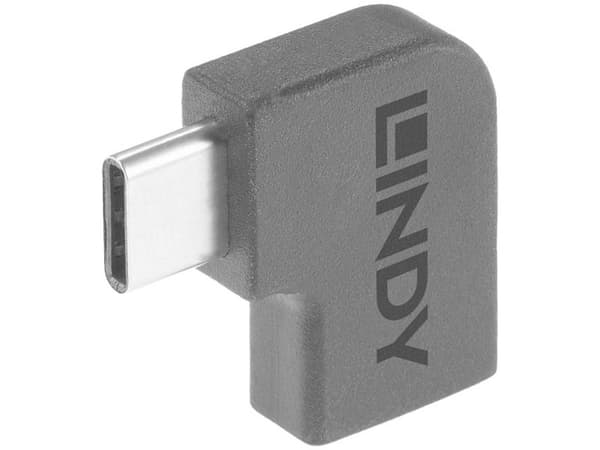 Lindy 41894, USB 3.2 Type C, USB 3.2 Type C, Svart