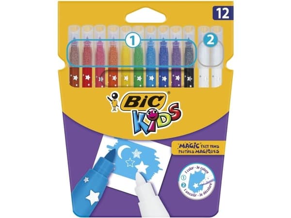 BIC 9202962, Multifärg, 14,5 mm, 19,3 mm, 12 styck