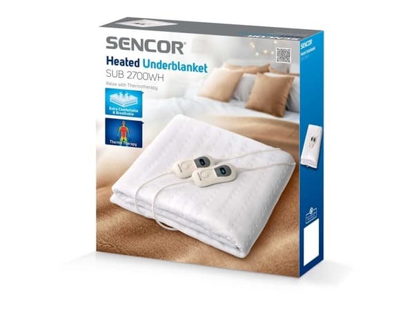 Sencor SUB 2700WH - Undervarmeteppe - hvit