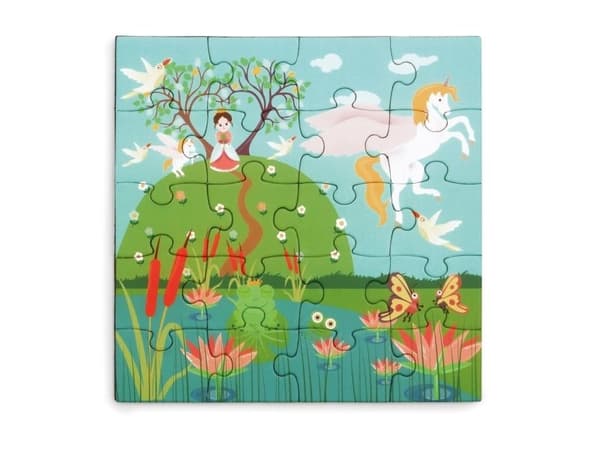 Magnetisk puslespill 20x2 + Prinsessebok