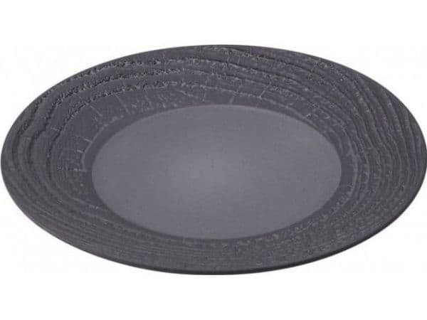 Revol flat tallerken grafittgrå Ø 26 cm