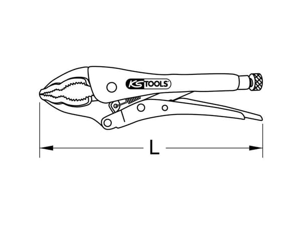 KS Tools 1151176 Gribetang