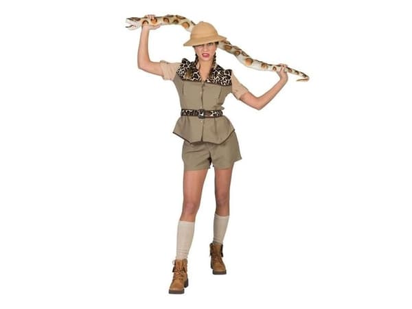 Safari damkostym