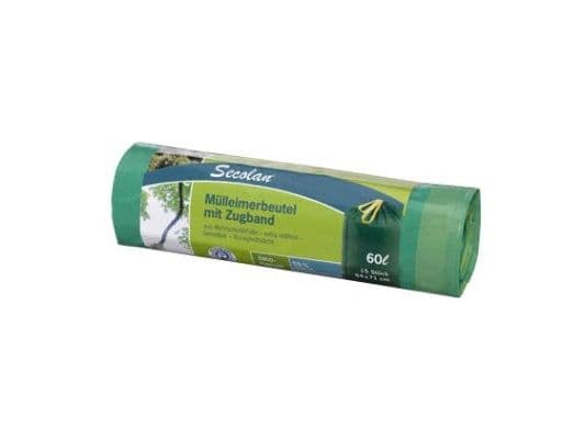 Secolan avfallspose 60L 15 stk (241006)