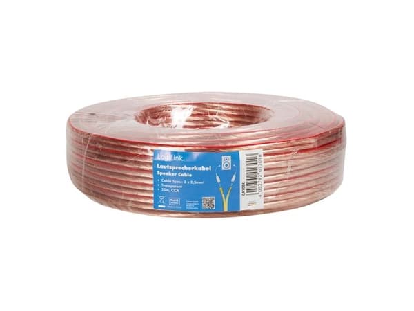 LogiLink CA1084, 25 m, Transparent