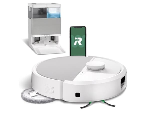 iRobot Roomba Plus 505 - Støvsuger - robotlignende - uten pose - hvit