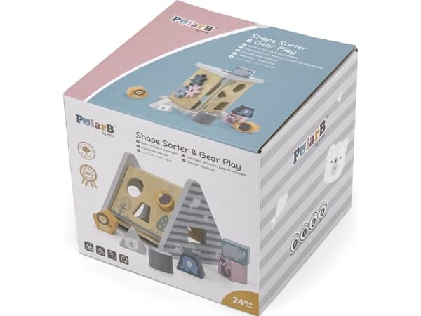 Viga 44007 PolarB pedagogisk sorterer 5-i-1