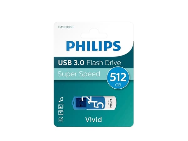 Philips - USB-flashstasjon - 512 GB