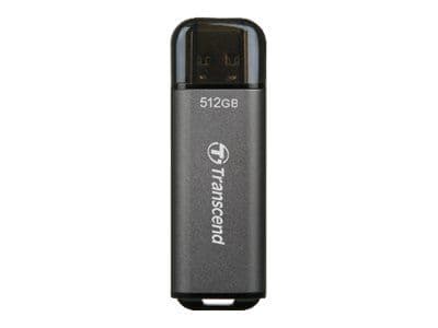 Transcend JetFlash 920 - USB flash-enhet - 512 GB - USB 3.2 Gen 1 - rymdgrå