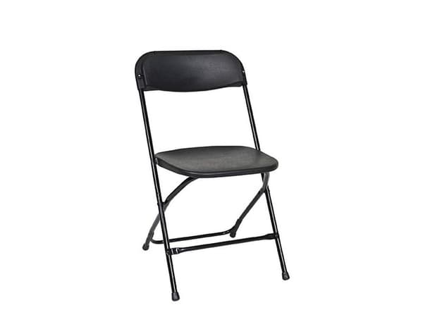 Samson Lux sammenleggbar stol, svart