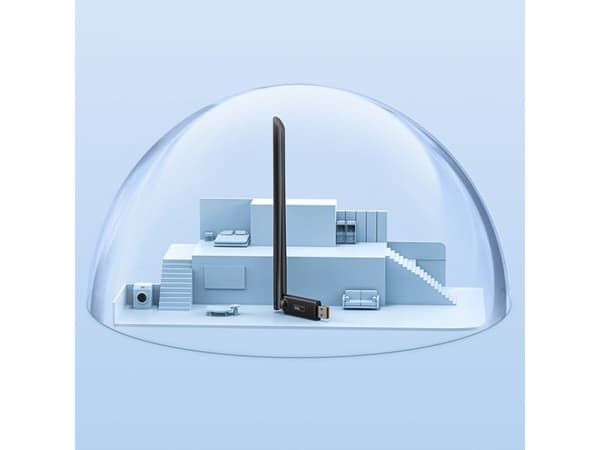 Baseus FastJoy 300Mbps WiFi-sovitin (musta)