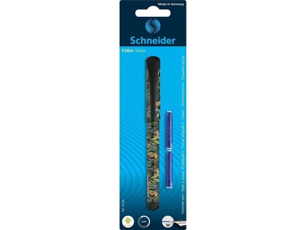 Schneider reservoarpenna Voice + 2 patroner MIX