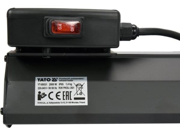 YATO infravärmare 2000W