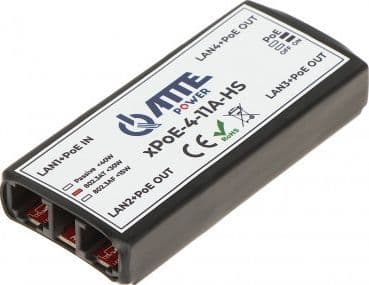 Switch‘AS POE-navdelare/extender XPOE-4-11A-HS för 4 portar