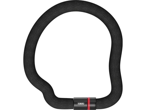 Abus lås 6206K/110 BK Gåselås sort