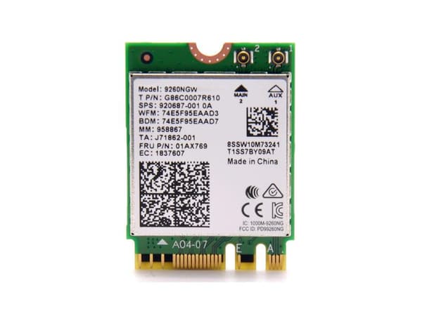 Intel Wi-Fi 6 AX200 - Netværksadapter - M.2 2230 - Bluetooth 5.0, 802.11ax